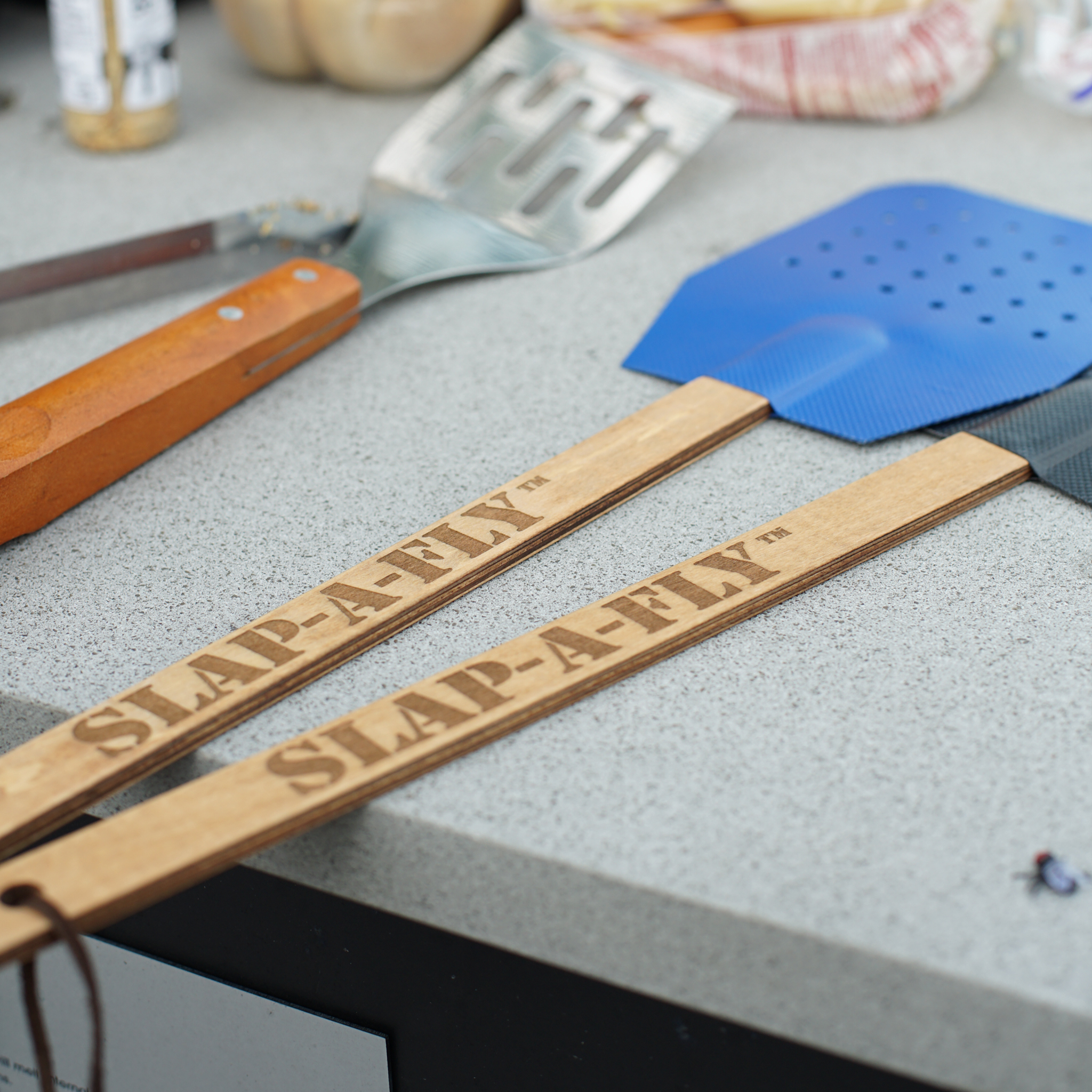 Premium Military-Grade Flyswatter | Slap-a-Fly™ Heavy Duty Bug Swatter Made in USA